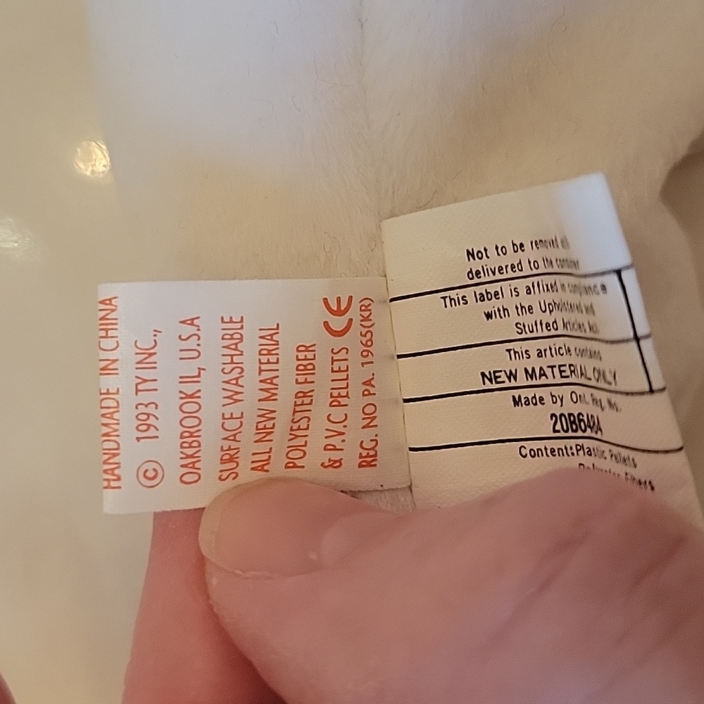 NWT 1993 Ty Seamore Seal - Picture 7 of 10